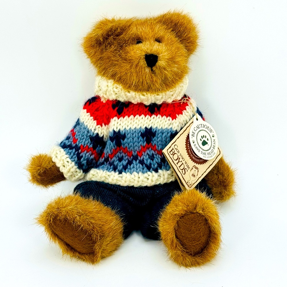 Boyds Bear Plush - Edmund Fall 2002 8" - #9175-19